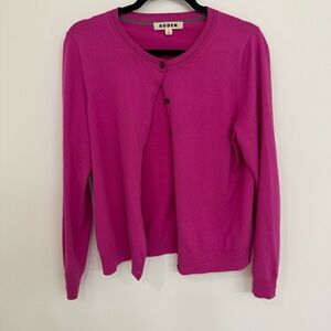 Boden Pink Cardigan Women’s size Medium